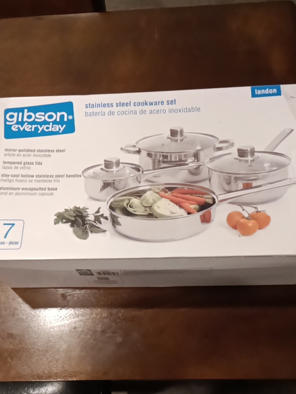Stainless Steel Cookware Set - Silver